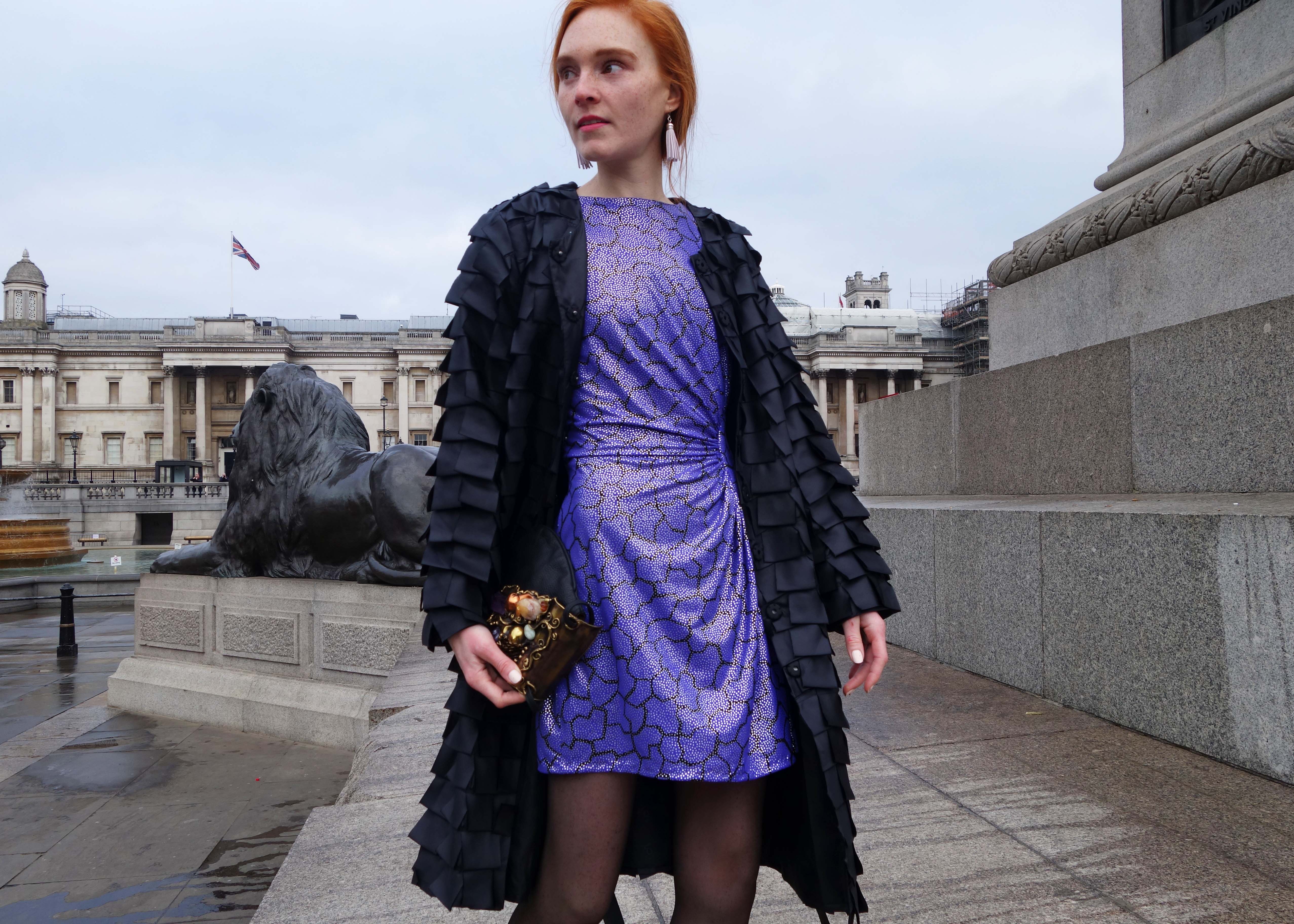 Blogger street style London Fashion Week Mod 80's comeback with movement