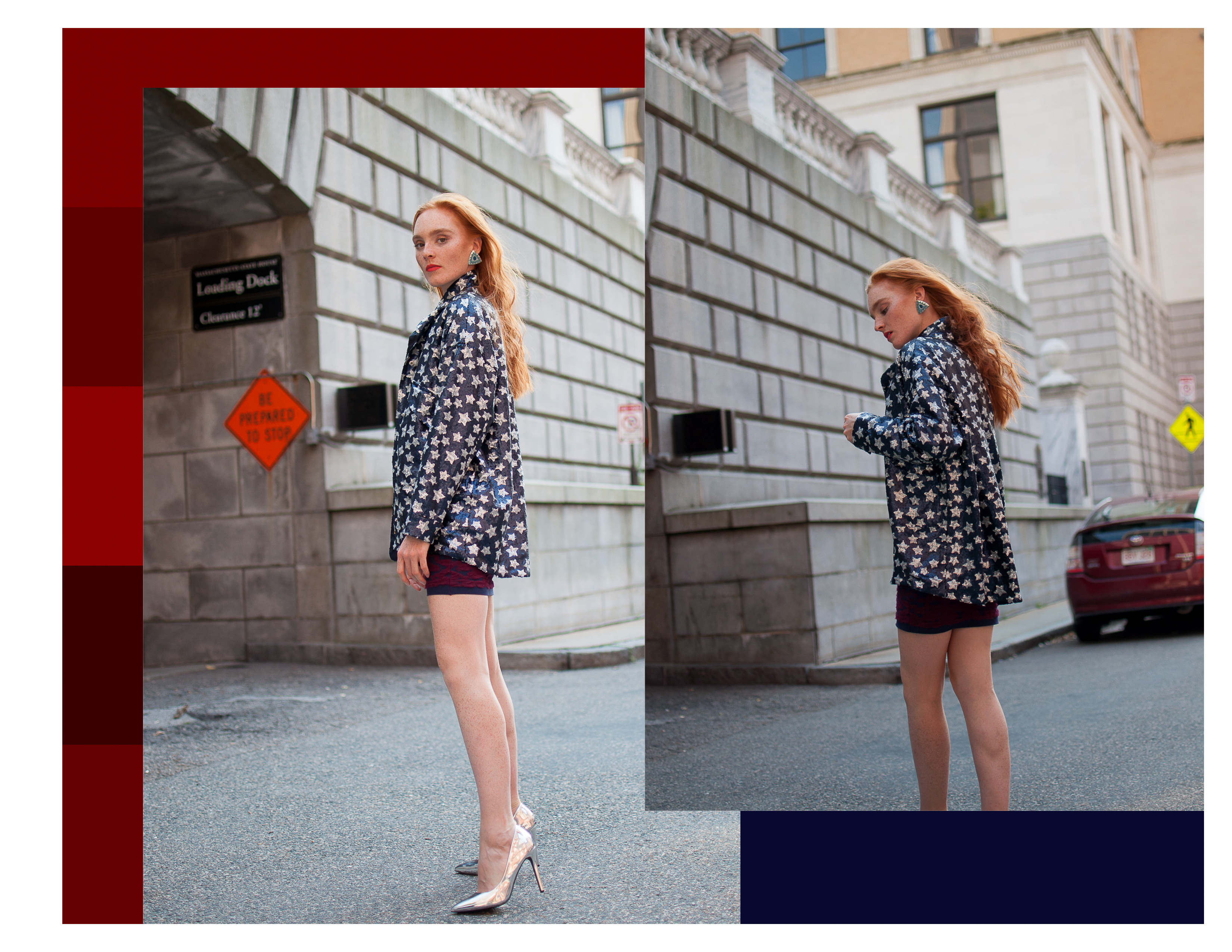 Boston blogger wearing Zara, Manolo Blahnik, and vintage 