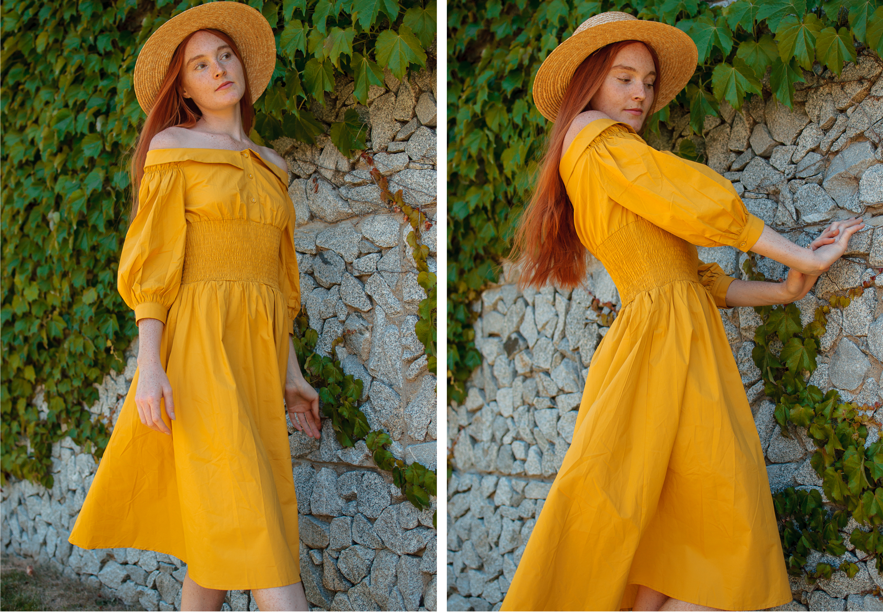 chicwish so glamorous off the shoulder yellow dress 